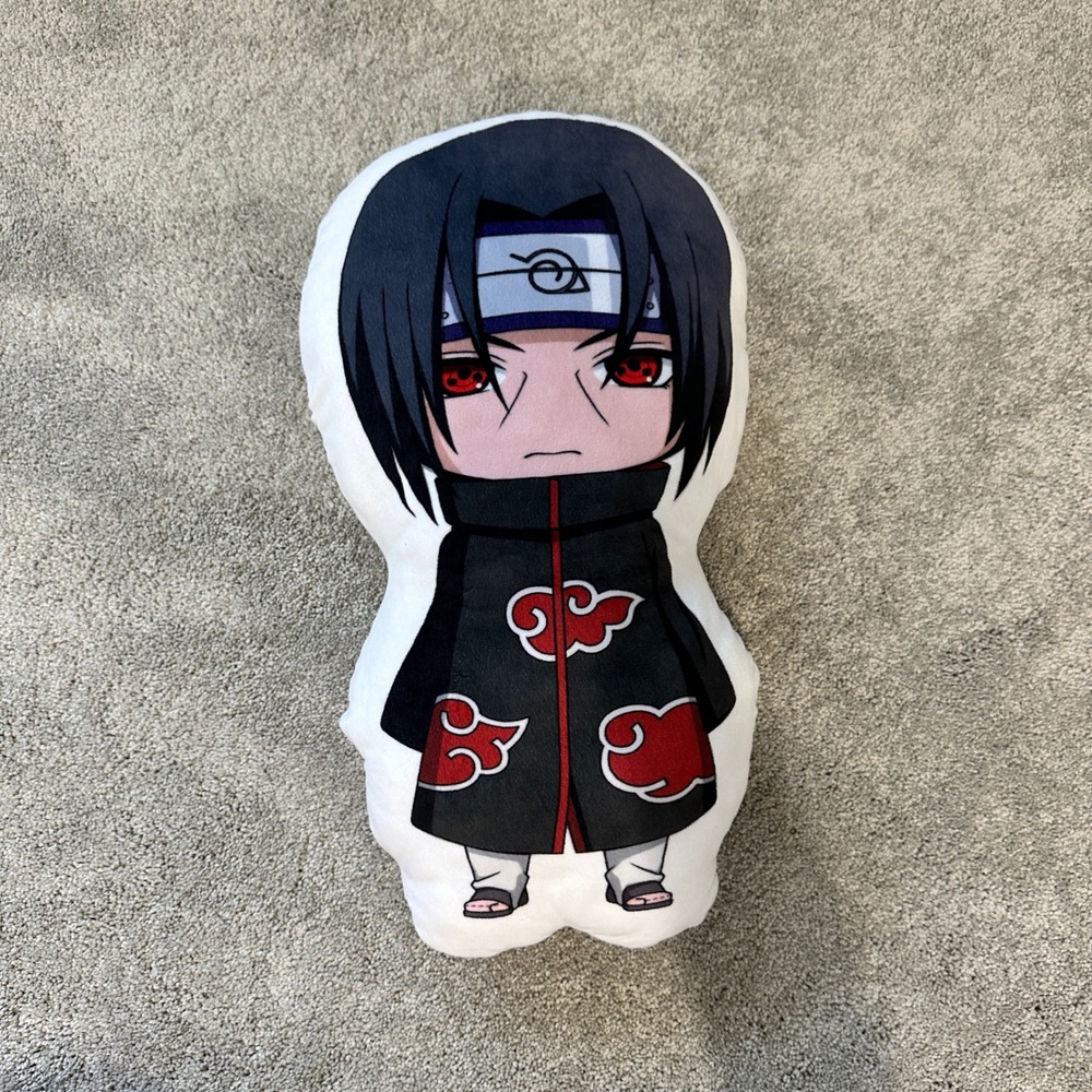 Naruto Itachi Uchiha Plush Pillow Unisex 18in